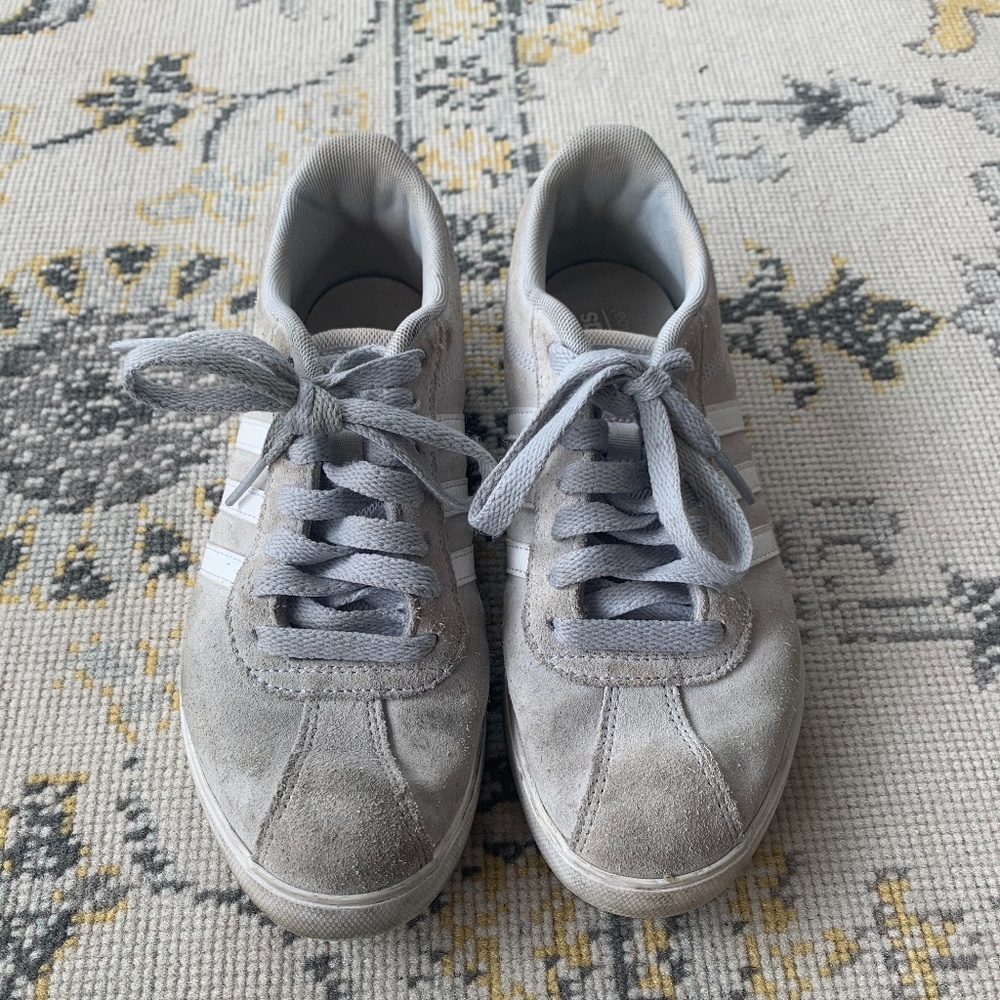 Adidas Gazelle Sneakers - Sky Blue/Gray - Size 6